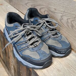 Mens Sketchers -After Burn- Memory Foam Tennis Shoes Size 9.5